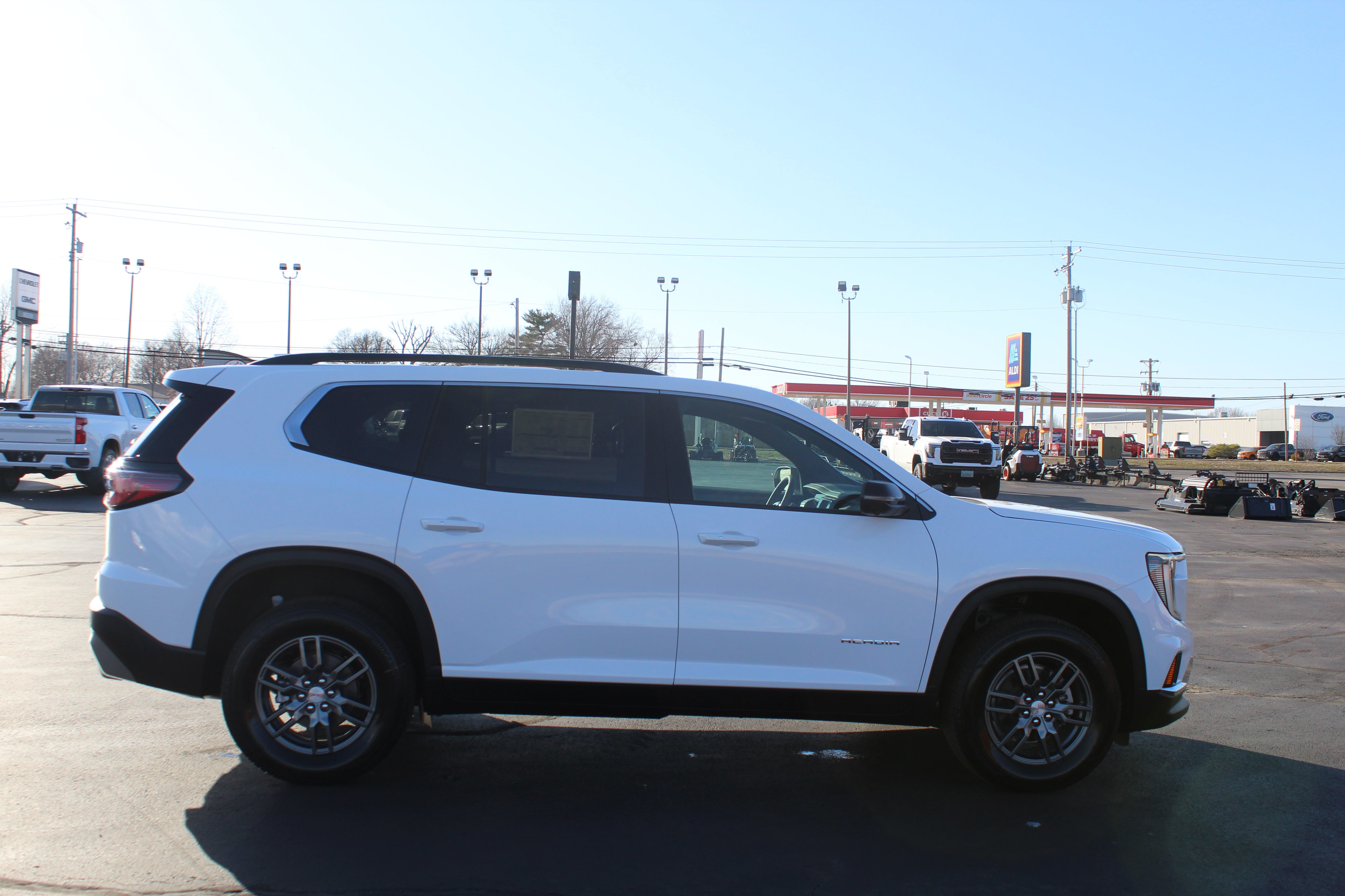 2026 GMC Acadia — rear three-quarter view