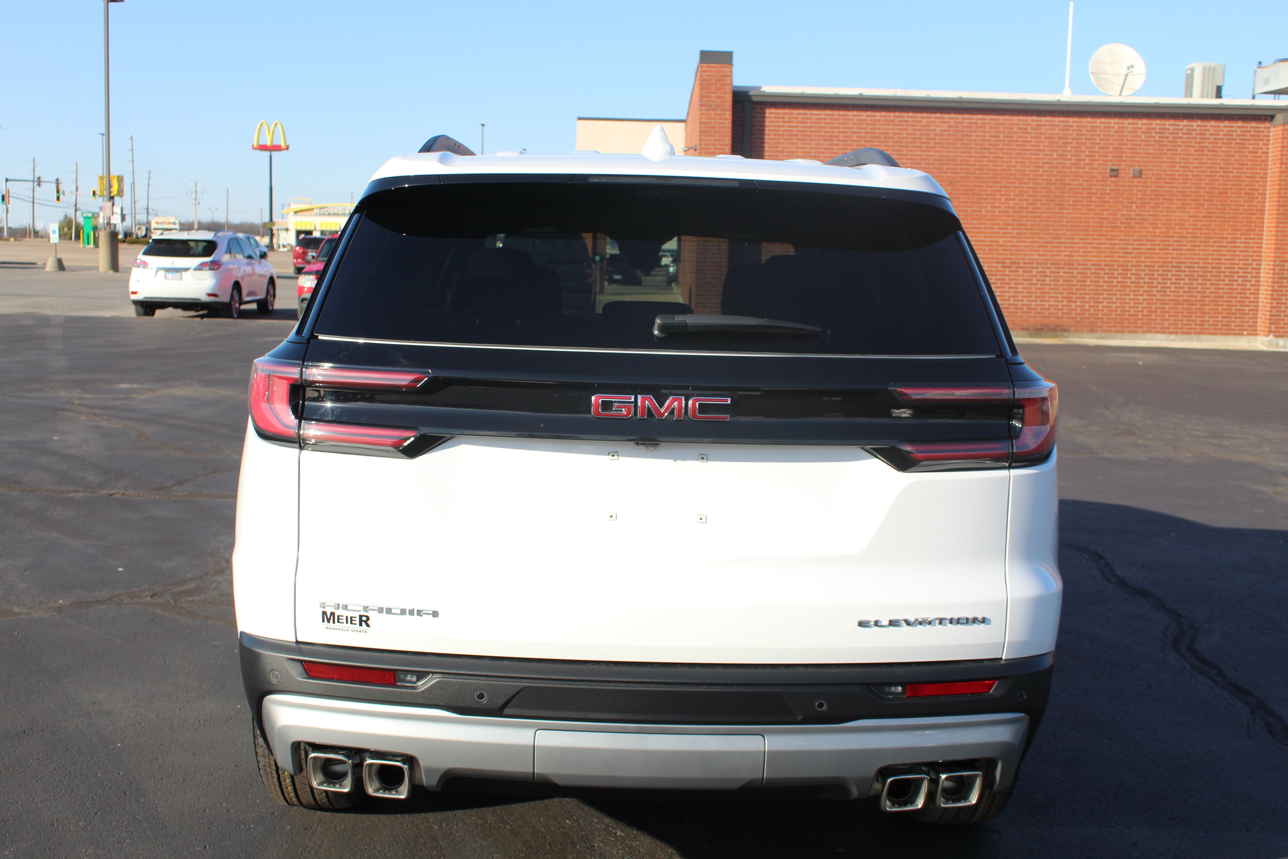 2026 GMC Acadia — interior view